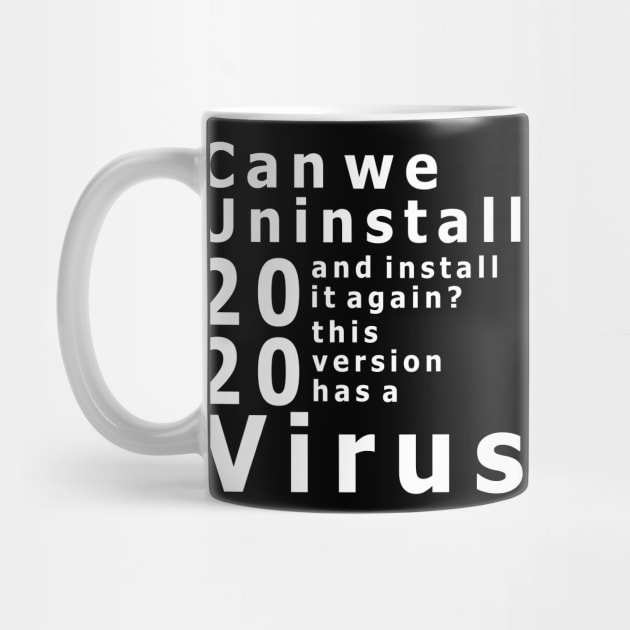 Can we uninstall 2020 and install it again? this version has a virus by artspot